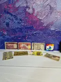 برچسب کارت استیکر کارت بانکی کارت مترو کارت اتوبوس کارت مخملی سه بعدی برجسته اکلیلی طرح پول دلار اسکناس ریال تومان