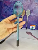 روان نویس طرح راکت بدمینتون در 4 رنگ با جوهر آبی