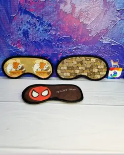 چشم بند خواب فانتزی طرح مرد عنکبوتی عروسک مستر تدی خرس