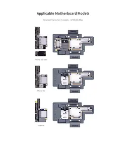 فیکسچر طبقات و تستر برد آیفون QIANLI ISOCKET X-XS-XS MAX