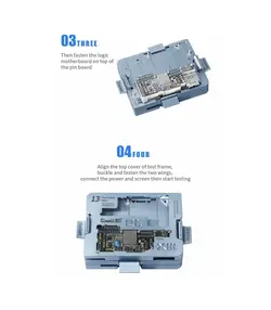 فیکسچر طبقات و تستر برد آیفون QIANLI ISOCKET 13-13PRO-13MINI-13PROMAX