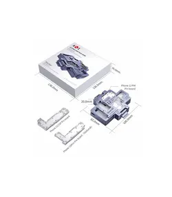 فیکسچر طبقات و تستر برد آیفون QIANLI ISOCKET 12-12PRO-12MINI-12PROMAX