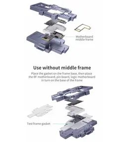 فیکسچر طبقات و تستر برد آیفون QIANLI ISOCKET 12-12PRO-12MINI-12PROMAX