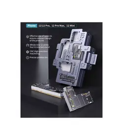 فیکسچر طبقات و تستر برد آیفون QIANLI ISOCKET 12-12PRO-12MINI-12PROMAX