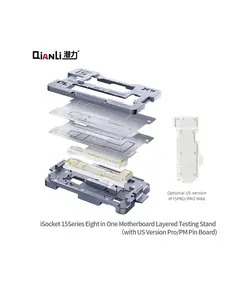 فیکسچر طبقات و تستر برد آیفون QIANLI ISOCKET 15-15PRO-15PLUS-15PROMAX