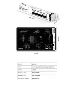 پد نسوز سیلیکونی ساده لووی Luowei M3