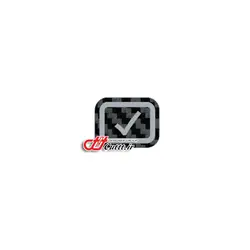 برچسب قاب تیوتر پژو 206 و 207 آینه برقی طرح PIONEER کد 10696