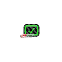 برچسب قاب تیوتر پژو 206 و 207 آینه برقی طرح PIONEER کد 10696