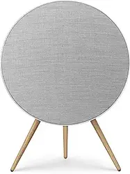 Bang &amp; Olufsen Beosound A9 (5th Generation) - Iconic and Powerful Multiroom WiFi and Bluetooth Home Speaker with Active Room Compensation, Natural Aluminum