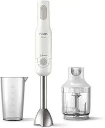PHILIPS 650W با میله فلزی پرومیکس 0.5 لیتری خردکن فشرده سفید 3 پین HR2535/01 2 سال گارانتی