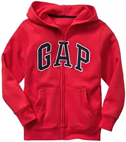 سوئیشرت زیپ کامل هودی با لوگو پسرانه GAP