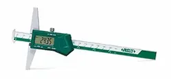 عمق سنج قلاب دوبل الکترونیکی INSIZE 1144-300A، 0-12 اینچ/0-300 میلی متر