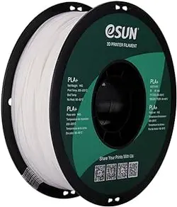 فیلامنت چاپگر سه بعدی eSUN 1.75 میلی‌متری PLA Pro (PLA+) قرقره 1 کیلوگرمی (2.2 پوند)، رنگ‌های سفید IG-C-PLAPRO175WW1 1
