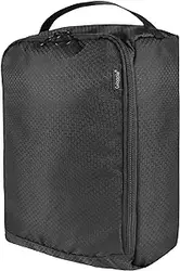 کیف کفش Gloppie برای کیسه کفش مسافرتی کیف قابل حمل بزرگ برای نگهداری کفش برای مردان زنانه سازماندهی کفش مکعب بسته بندی کفش برای ورزش بدنسازی مسافرتی که باید برای سفر کاری داشته باشید Bolsa de Zapatos مشکی