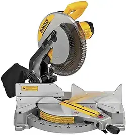 اره میتر 12 اینچی DEWALT، 15 آمپر، تک اریب، مرکب (DWS715)