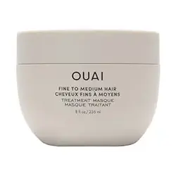 ماسک درمان موهای ظریف تا متوسط ​​OUAI - ماسک مو برای ترمیم، آبرسانی و درخشندگی موها - حاوی کره شی، کراتین و پانتنول - مراقبت از موی بدون پارابن، فتالات و سولفات (8 Fl Oz)