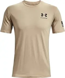 تی شرت مردانه پرچم آزادی جدید Under Armour
