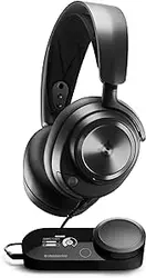 SteelSeries Arctis Nova ProMulti-System Gaming Headset - درایورهای Hi-Fi ممتاز - صدای Hi-Res - صدای فضایی 360 درجه - GameDAC Gen 2 - ESS Sabre Quad-DAC - میکروفن جمع شونده Stealth - PC، PS5، PS4، سوییچ