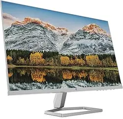 مانیتور HP M27fw Full HD 23.8 اینچی IPS LCD با HDMI، VGA، AMD FreeSync - سفید