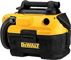 DEWALT 20V MAX Wet/Dry Vacuum، بی سیم و سیمی، منبع برق همه کاره، جارو برقی قابل حمل فروشگاهی، فقط ابزار (DCV581H)
