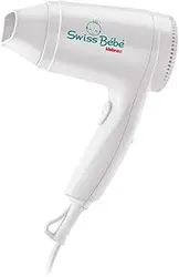 Valera 554.13, Valera - Swiss Bebe Hair Dryer فوق العاده ظریف مو و بدن نوزاد، سفید،