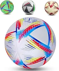 توپ فوتبال تمرینی MHS™ یونیسکس بزرگسالان جام جهانی، کیفیت عالی با جهش عالی و حفظ شکل.