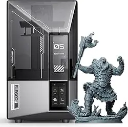 چاپگر سه بعدی رزین 9K ELEGOO Mars 5 UItra، چاپ با سرعت بالا 150 میلی متر در ساعت، تراز خودکار هوشمند، تشخیص هوشمند، انتقال WiFi، اندازه چاپ 153.36 x 77.76 x 165 mm³