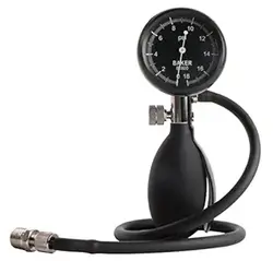 کالیبراتور فشار لامپ بیکر B1800، 0 تا 18 psig