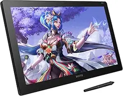 تبلت طراحی XINYIFU X7 صفحه نمایش ال سی دی H-IPS تبلت طراحی گرافیکی 21.5 اینچی با عملکرد شیب 120% sRGB پد طراحی دیجیتالی 8192 فشار 8 کلیدهای میانبر قابل تنظیم کلیدهای تنظیم