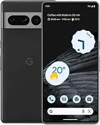 Google Pixel 7 Pro - تلفن Android 5G - تلفن هوشمند بدون قفل با تله فوتو، لنز زاویه باز و باتری 24 ساعته - 512 گیگابایت - Obsidian