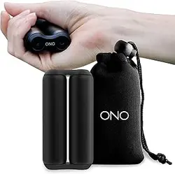 ONO Black Roller - (اصلی) اسباب بازی دستی فیجت برای بزرگسالان | کمک به کاهش استرس، اضطراب، تنش | تمرکز، وضوح را ترویج می کند | طراحی فشرده و قابل حمل