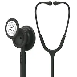 گوشی مانیتورینگ 3M Littmann Classic III، 5803، بیش از 2 برابر با صدای بلند* و وزن کمتر**، قفسه سینه از جنس استیل ضد زنگ، لوله سیاه 27 اینچی، ساقه و هدست