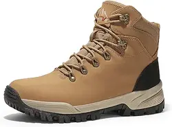 چکمه‌های پیاده‌روی مردانه ضد آب NORTIV 8 چکمه‌های چرمی کوهنوردی در فضای باز