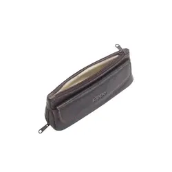 کیف زیپو مدل Brown Leather Pipe Tobacco Pouch کد 2005426 - لایترلند