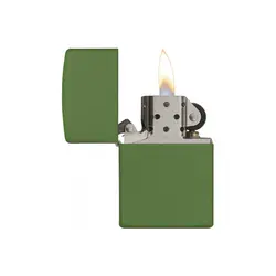 فندک زیپو مدل Moss Green Matte کد 228 - لایترلند