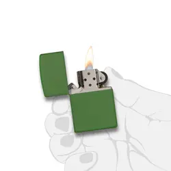 فندک زیپو مدل Moss Green Matte کد 228 - لایترلند