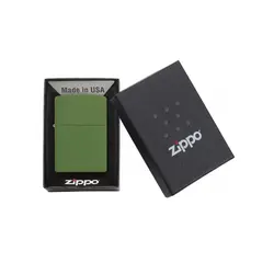 فندک زیپو مدل Moss Green Matte کد 228 - لایترلند