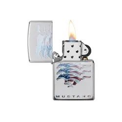 فندک زیپو مدل Ford Mustang کد 60004842 - لایترلند
