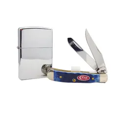 فندک زیپو مدل Case knife set کد 24680 - لایترلند