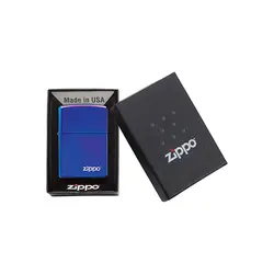 فندک زیپو مدل High Polish Indigo کد 29899zl - لایترلند