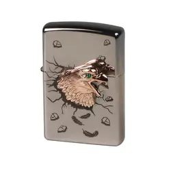 فندک زیپو مدل Golden Eagle chrome high polished emblem کد 251755 - لایترلند