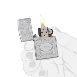 فندک زیپو مدل Crown Stamp کد 24751 - لایترلند