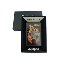 فندک زیپو مدل Steampunk Flame کد 218 - لایترلند