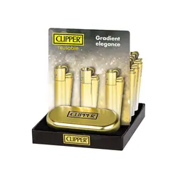 فندک گازی کلیپر مدل Gradient Elegance Matt - لایترلند