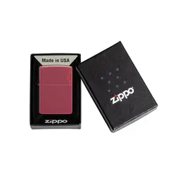 فندک زیپو مدل Red Brick Zippo Logo کد 49844ZL - لایترلند