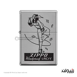 فندک زیپو مدل Planeta Windy Lady Zippo کد 260 - لایترلند