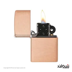 فندک زیپو مدل Classic Solid Copper کد 48107 - لایترلند