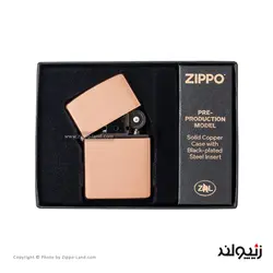 فندک زیپو مدل Classic Solid Copper کد 48107 - لایترلند
