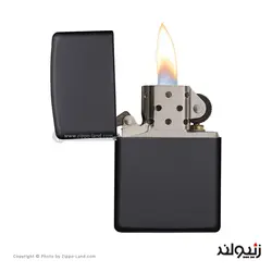 فندک زیپو مدل Classic Black Matte کد 218 - لایترلند