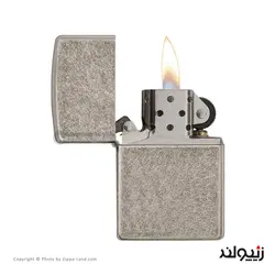 فندک زیپو مدل Armor Antique Silver Plate کد 28973 - لایترلند